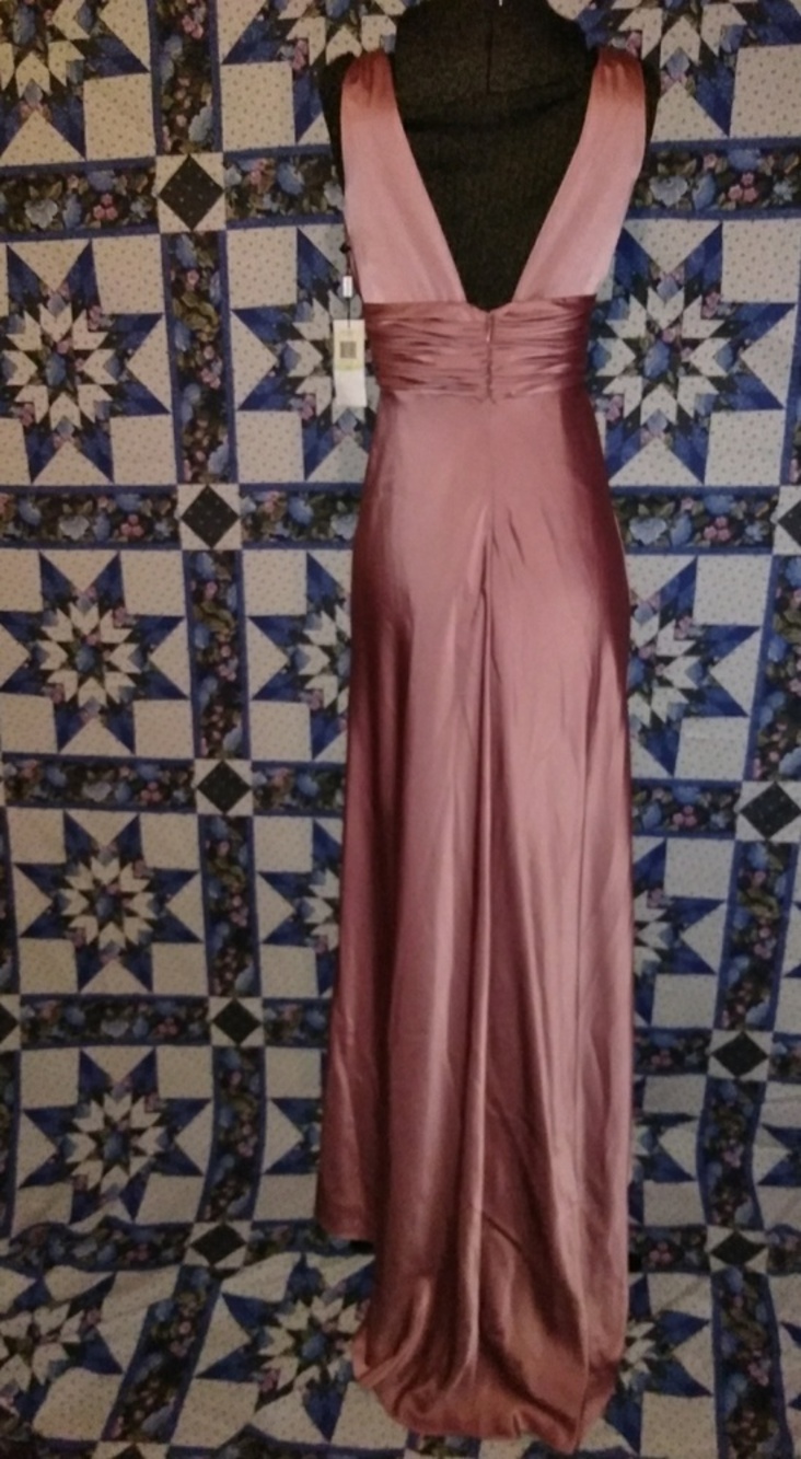Calvin Klein pink Halter top cut dress - Picture 4 of 8